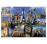 Educa Jigsaw Puzzle - Europe Collage - 2000 Pieces Educa Jigsaw Puzzle - Europe Collage - 2000 Pieces